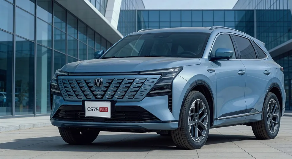 2025 Changan CS75 PLUS — Midsize SUV for export